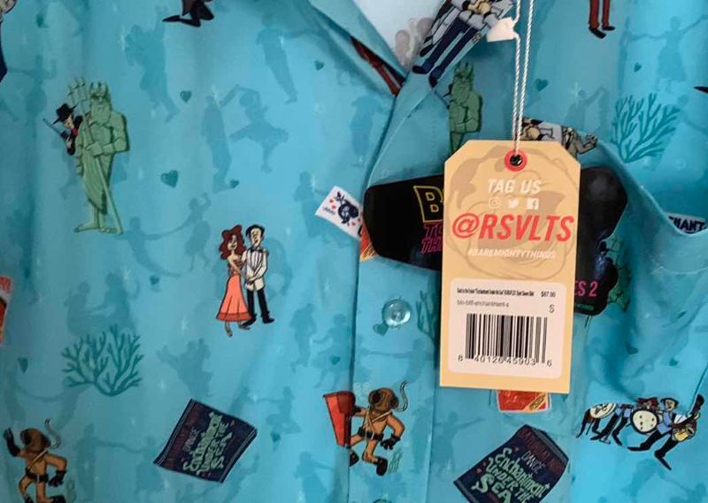 Photo 1 of BACK TO FUTURE MENS SHIRT SZ S NWT