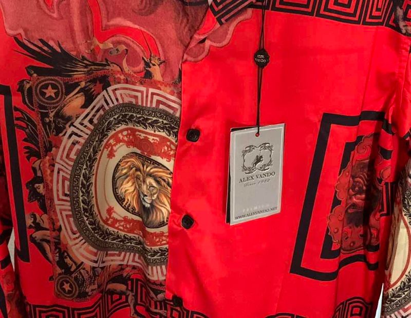 Photo 1 of ALEX VANDO MENS SHIRT SZ S