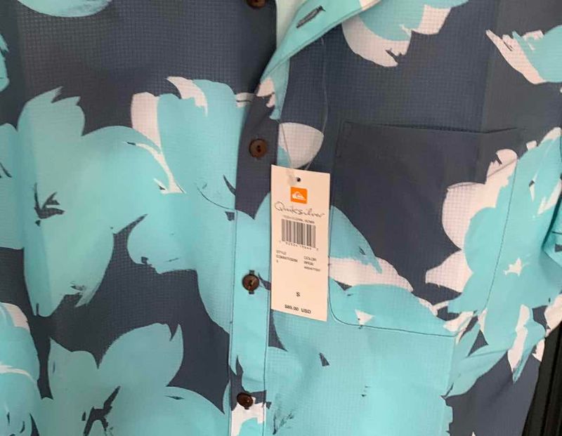 Photo 1 of QUICKSILVER MENS SHIRT (SZ S)