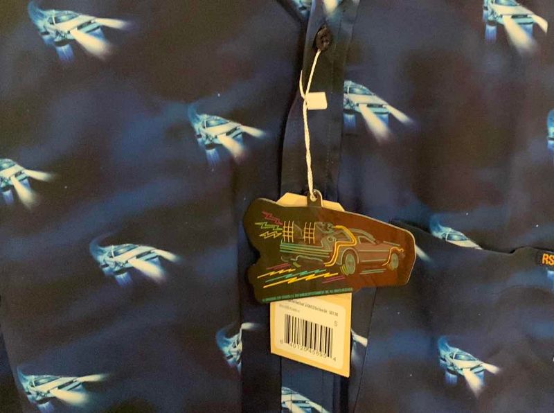 Photo 1 of BACK TO THE FUTURE MENS SHIRT (SZ S)