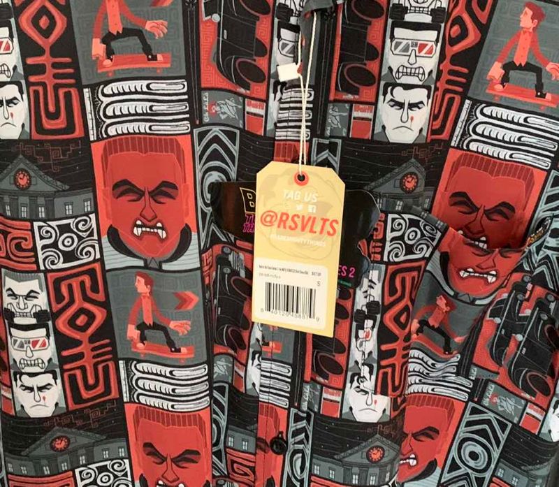 Photo 1 of BACK TO THE FUTURE MENS SHIRT SZ S