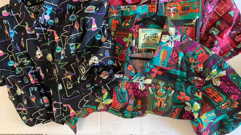 Photo 1 of 6 SHIRTS SIZE S AND M TIKI AND COCKTAIL