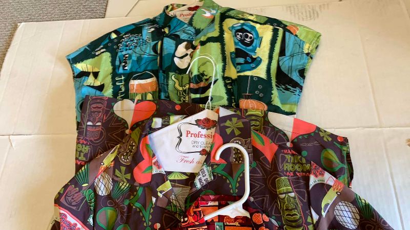 Photo 1 of 6 SHIRTS SIZE S AND M TIKI AND COCKTAIL