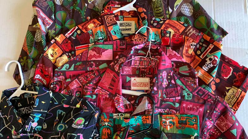 Photo 1 of 6 SHIRTS SIZE S AND M TIKI AND COCKTAIL