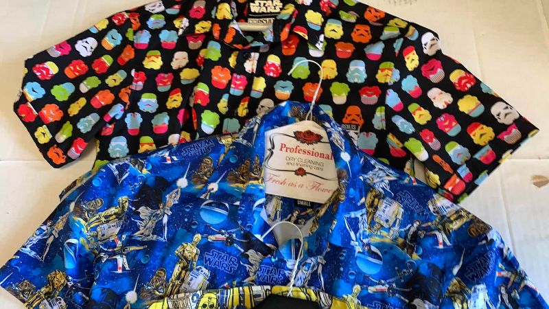 Photo 1 of 5 STAR WARS SHIRTS SIZE S