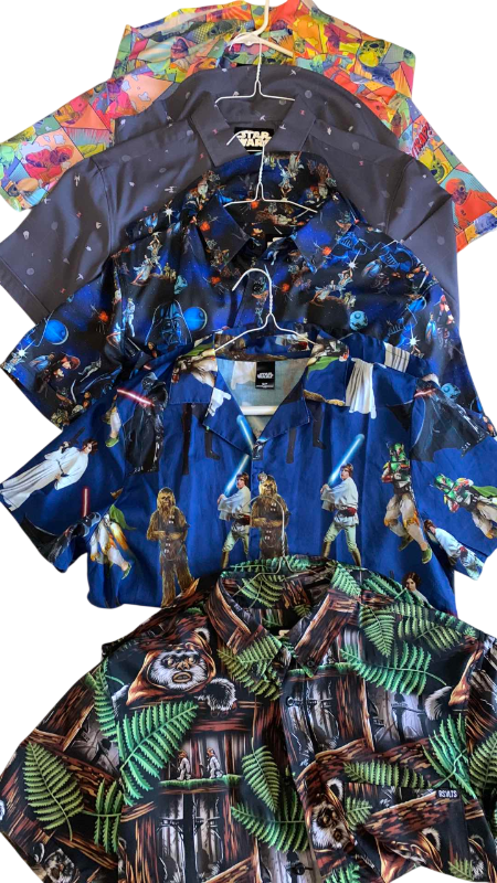 Photo 1 of 5 STAR WARS SHIRTS SIZE S