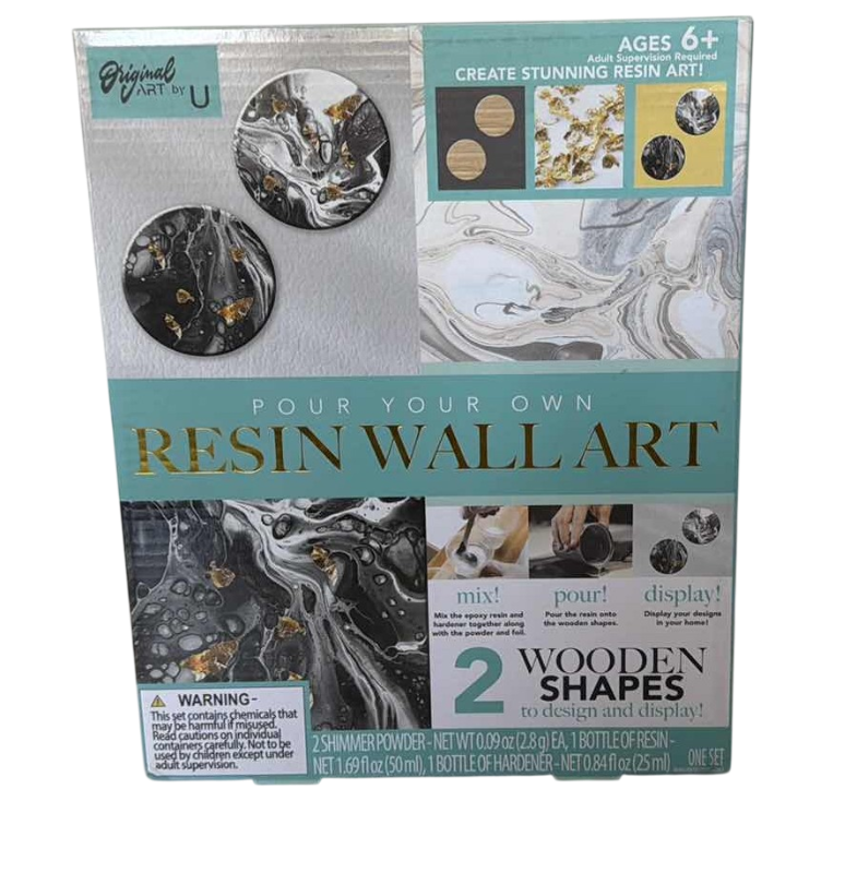 Photo 1 of POUR YOUR OWN RESIN WALL ART - NIB