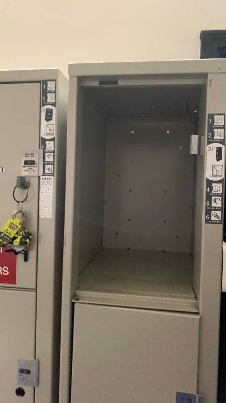 Photo 1 of 8 METAL LOCKERS