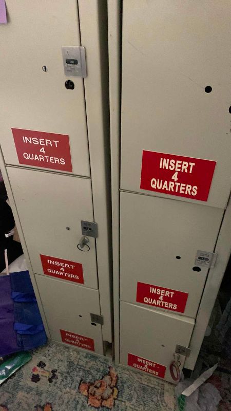 Photo 1 of 8 METAL LOCKERS