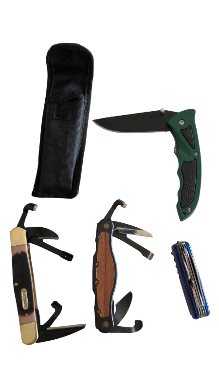 Photo 1 of WOOD WORKING KNIVES AND 2 OTHERS