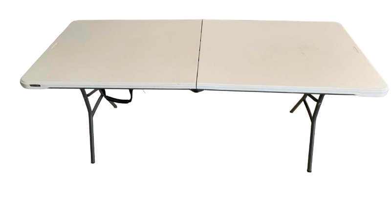 Photo 1 of 6' LIFETIME COLLAPSIBLE  TABLE