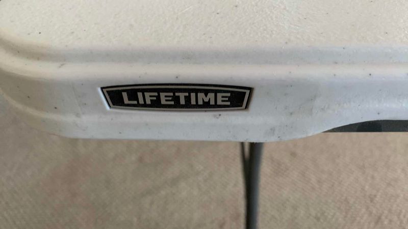 Photo 1 of 6' LIFETIME COLLAPSIBLE  TABLE