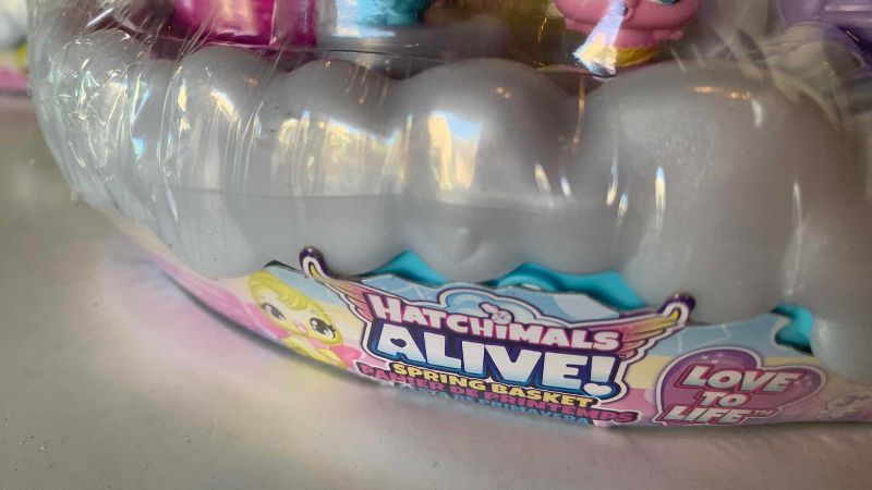 Photo 1 of FOUR HATCHIMALS LIVE SPRING BASKET TOY SETS
