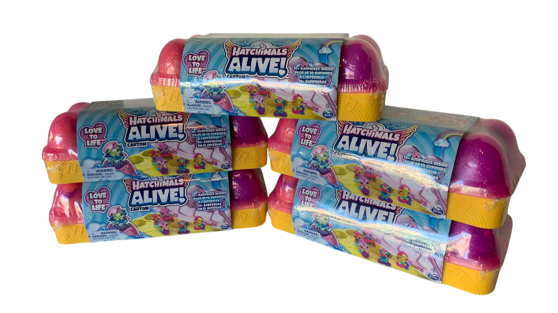 Photo 1 of FIVE HATCHIMALS ALIVE TOY SETS