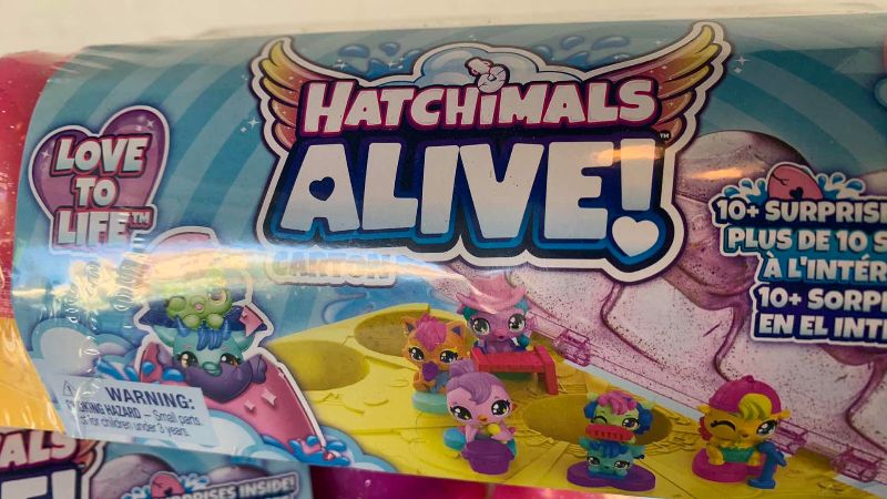 Photo 1 of FIVE HATCHIMALS ALIVE TOY SETS