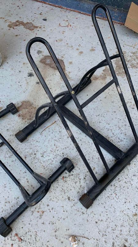 Photo 1 of PAIR OF BICYCLE STANDS