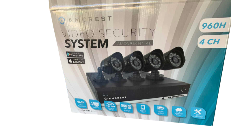 Photo 1 of AMCREST 960H SECURITY CAMERA SYSTEM