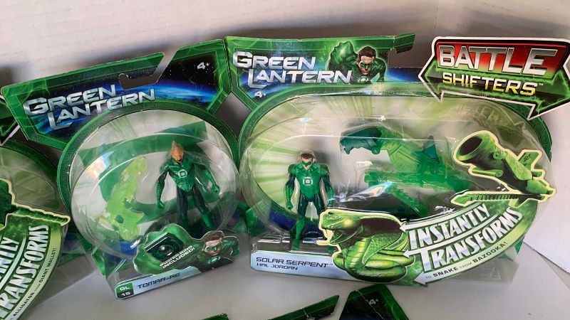 Photo 1 of GREEN LANTERN ACTION FIGURES DC COMICS