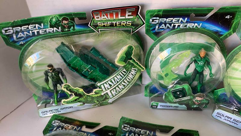 Photo 1 of GREEN LANTERN ACTION FIGURES DC COMICS