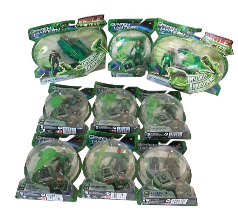 Photo 1 of GREEN LANTERN ACTION FIGURES DC COMICS