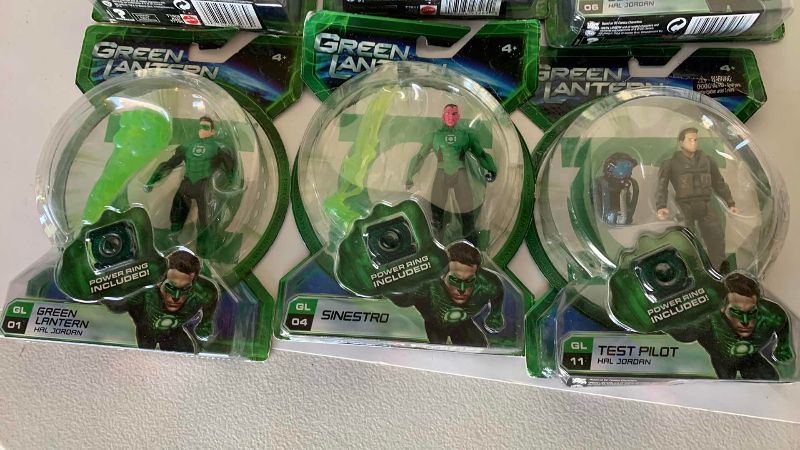 Photo 1 of GREEN LANTERN ACTION FIGURES DC COMICS