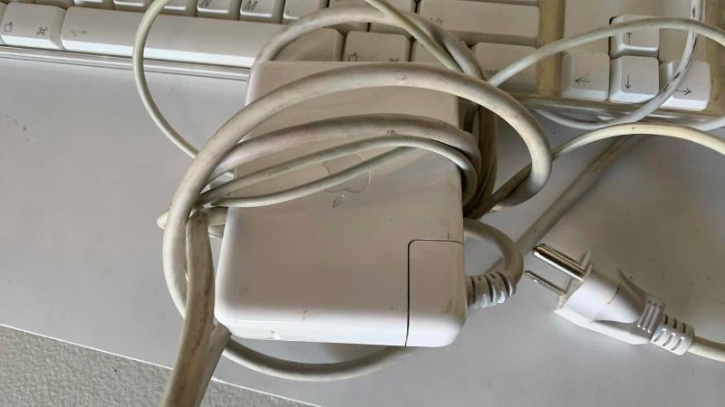 Photo 1 of APPLE KEYBOARDS AND POWER SUPPLY
