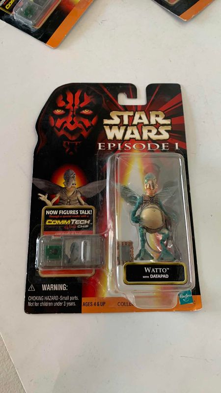 Photo 1 of 1998 STAR WARS EPISODE I ACTION FIGURES