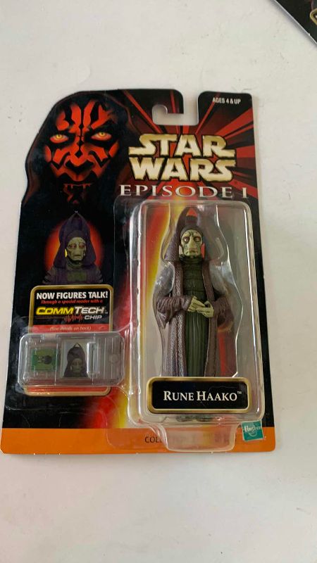 Photo 1 of 1998 STAR WARS EPISODE I ACTION FIGURES