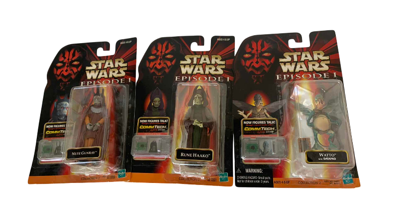 Photo 1 of 1998 STAR WARS EPISODE I ACTION FIGURES