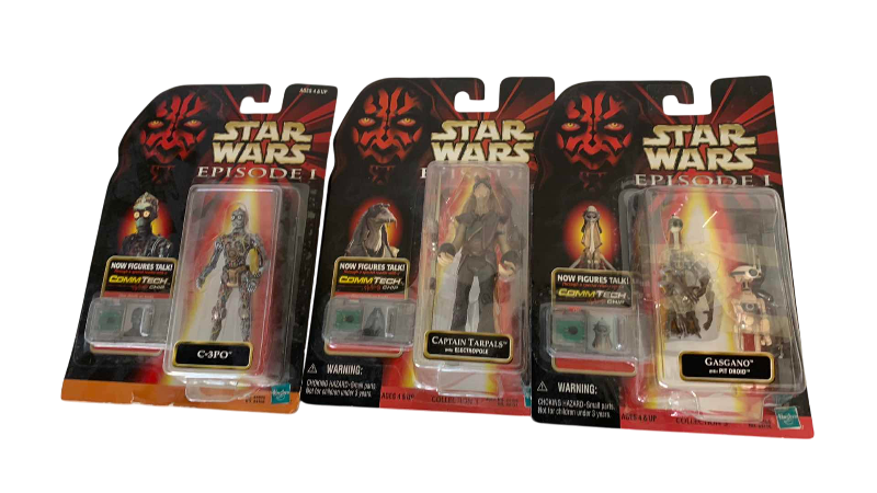 Photo 1 of STAR WARS EPISODE I ACTION FIGURES