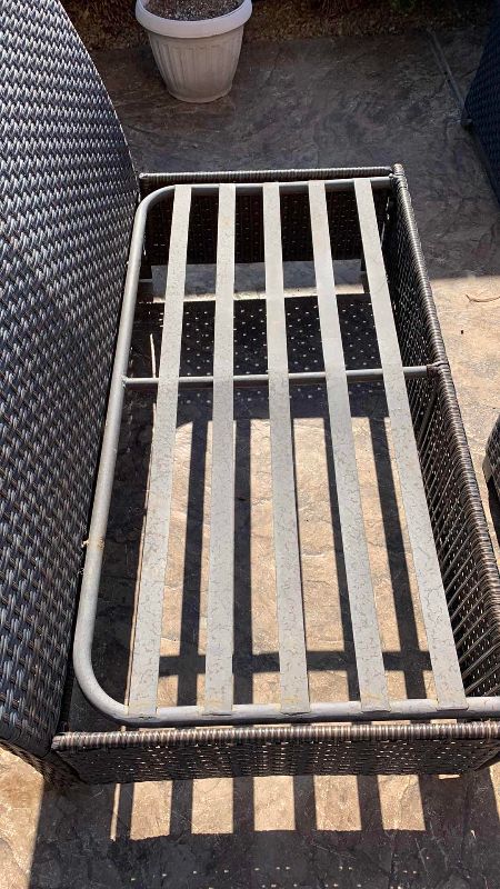 Photo 1 of RATTAN PATIO SET