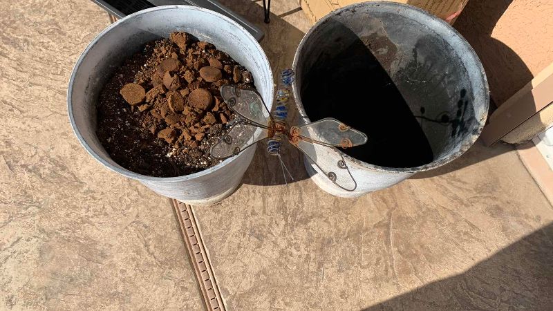 Photo 1 of PLASTIC PLANTERS