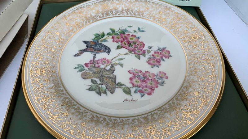 Photo 1 of LENOX “AMERICAN REDSTART” LIMITED EDITION BIRD PLATE