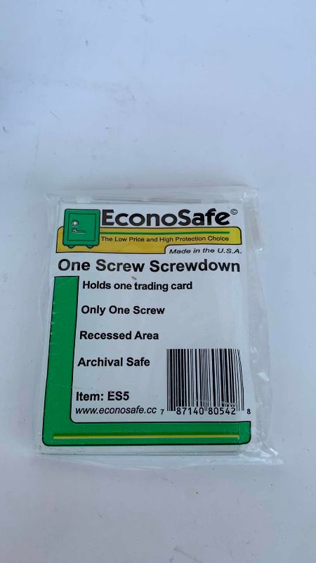 Photo 1 of TRADING CARD 1 SCREW HOLDERS