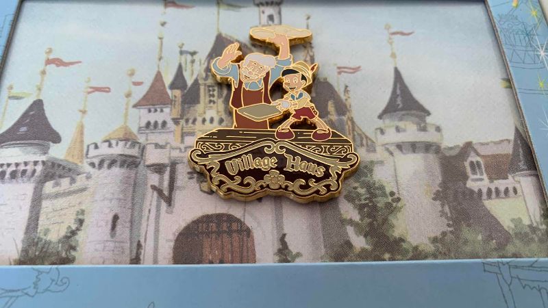 Photo 1 of DISNEY “50TH ANNIVERSARY DINING VILLAGE HAUS PIN