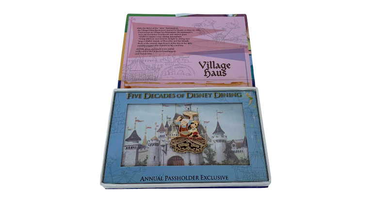 Photo 1 of DISNEY “50TH ANNIVERSARY DINING VILLAGE HAUS PIN