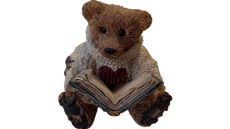 Photo 1 of VINTAGE 1993 BOYD BAR AND FRIENDS “WILSON WITH LOVE SONNETS”COLLECTIBLE, RESIN FIGURINE