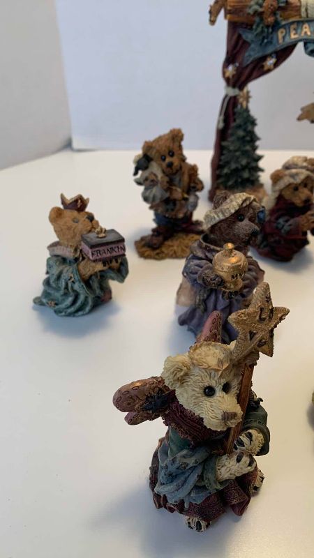 Photo 1 of BOYDS BEAR NATIVITY SCENE FIGURINES