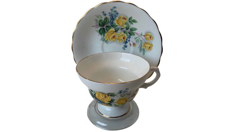 Photo 1 of ROSINA TEACUP SET MADE IN ENGLAND BONE CHINA