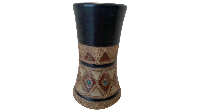 Photo 1 of AMERICAN INDIAN INSPIRED VASE 6”