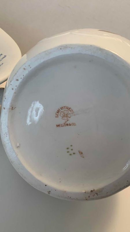 Photo 1 of ANTIQUE WATER, PITCHER, AND BASIN