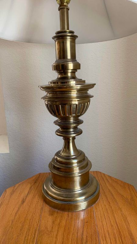 Photo 1 of STIFLE BRASS LAMP 30”