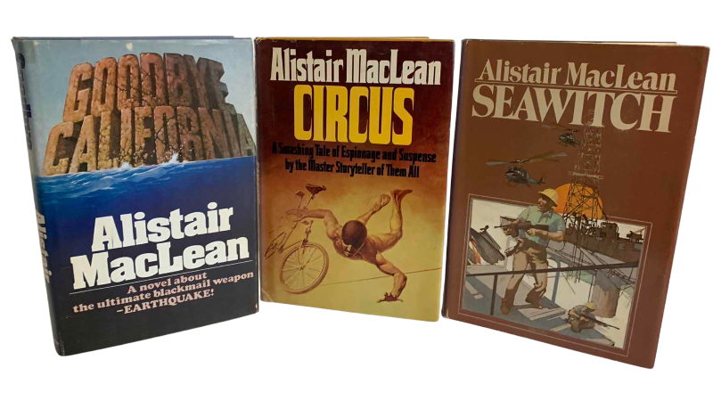 Photo 1 of THREE ALISTAIR MCLEAN NOVELS