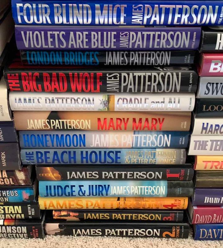 Photo 1 of ASSORTED HARDCOVER BOOKS BY JAMES PATTERSON