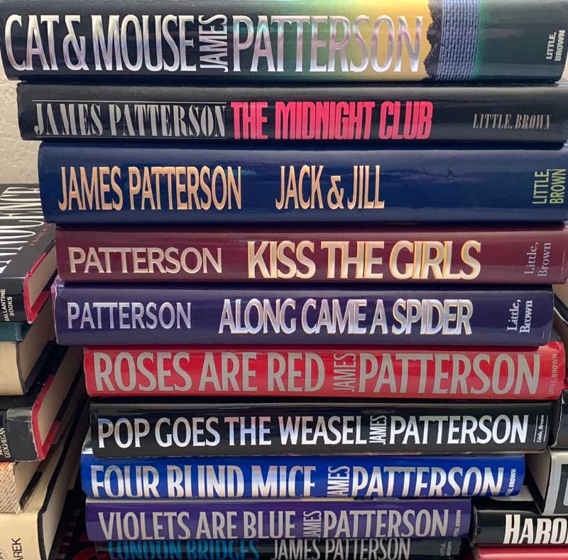 Photo 1 of ASSORTED HARDCOVER BOOKS BY JAMES PATTERSON