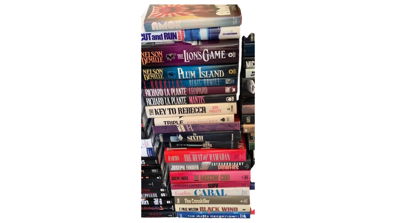Photo 1 of ASSORTED HARDCOVER BOOKS
