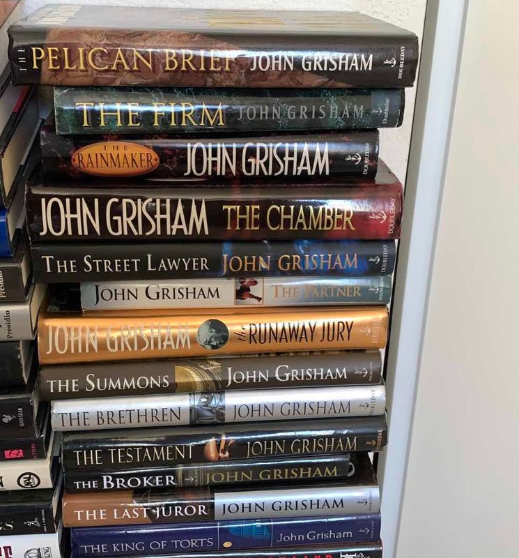 Photo 1 of ASSORTED HARDCOVER BOOKS JOHN GRISHAM