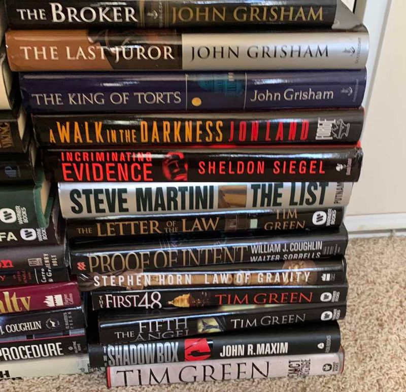 Photo 1 of ASSORTED HARDCOVER BOOKS JOHN GRISHAM