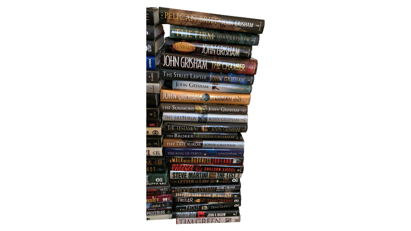 Photo 1 of ASSORTED HARDCOVER BOOKS JOHN GRISHAM