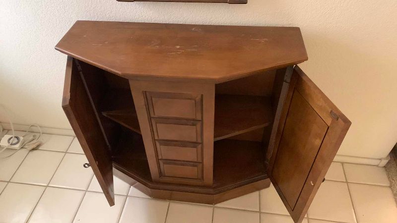 Photo 1 of SIDEBOARD ENTRY TABLE 32” X 12” H 39”